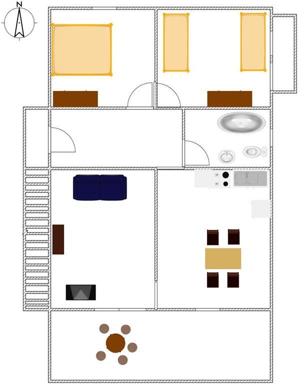 Apartment Bise Rogoznica  Bagian luar foto